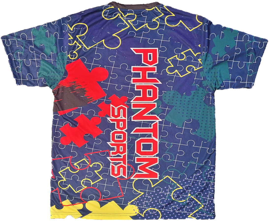 Puzzle Piece Phantom Sports Jersey