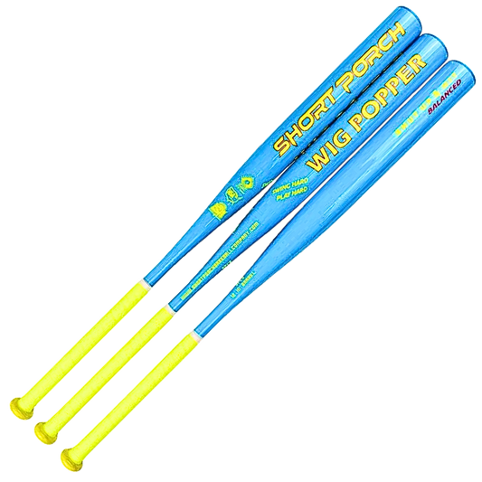 Short Porch Kevlar Wig Popper Balanced - Senior Slow Pitch Softball Bat - 1-piece 12 inch