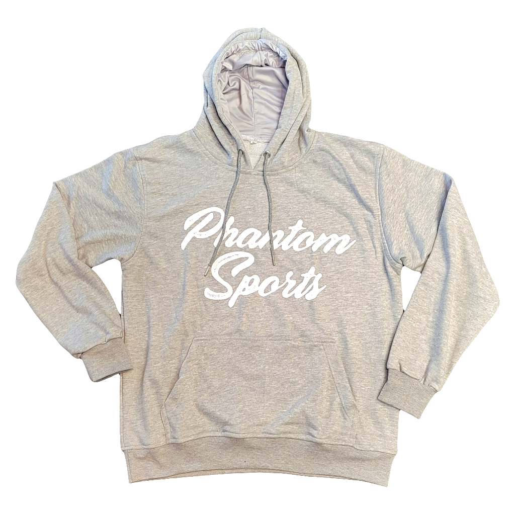 Phantom Sports cursive Oversized Terry Fleece Cotton Hoodie