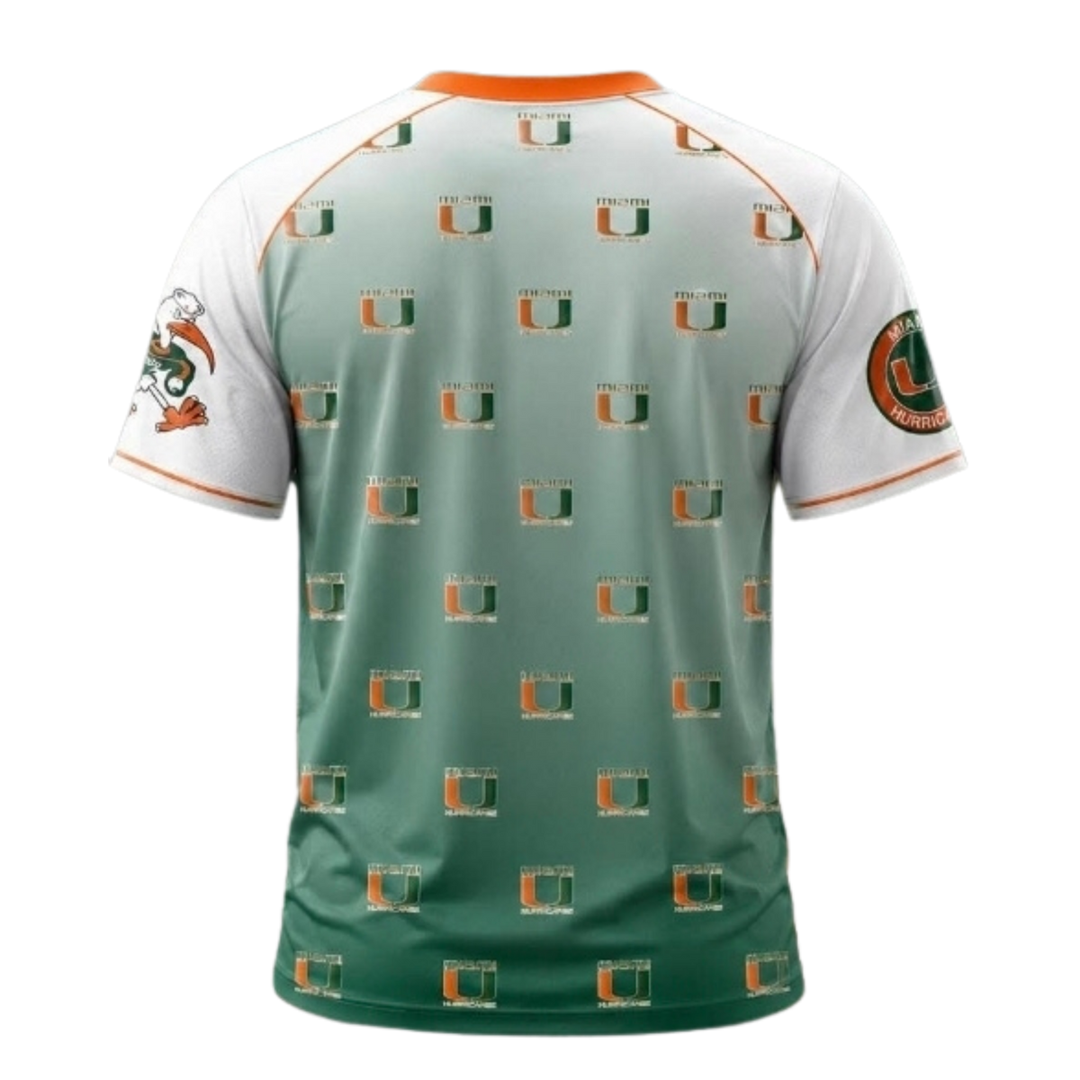Phantom Sports Orange and Green Jersey