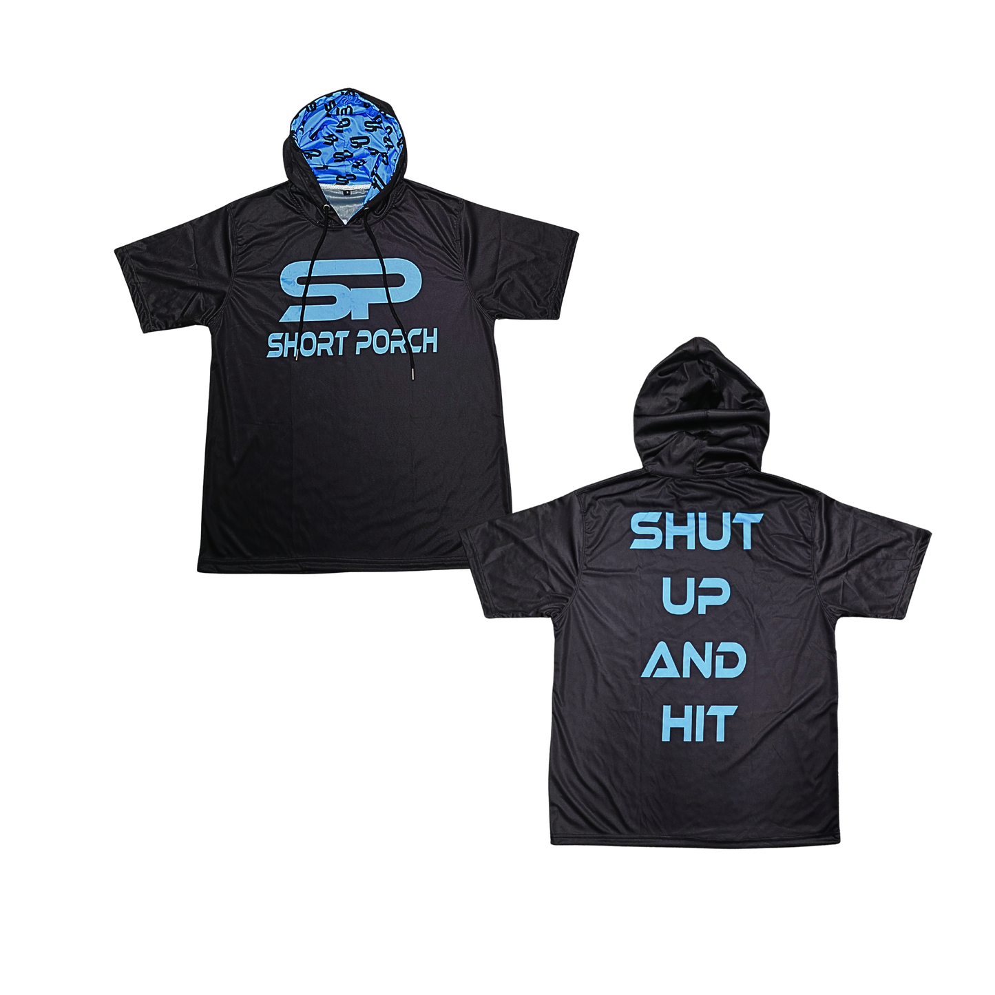 Short Porch light weight short sleeve hoodie