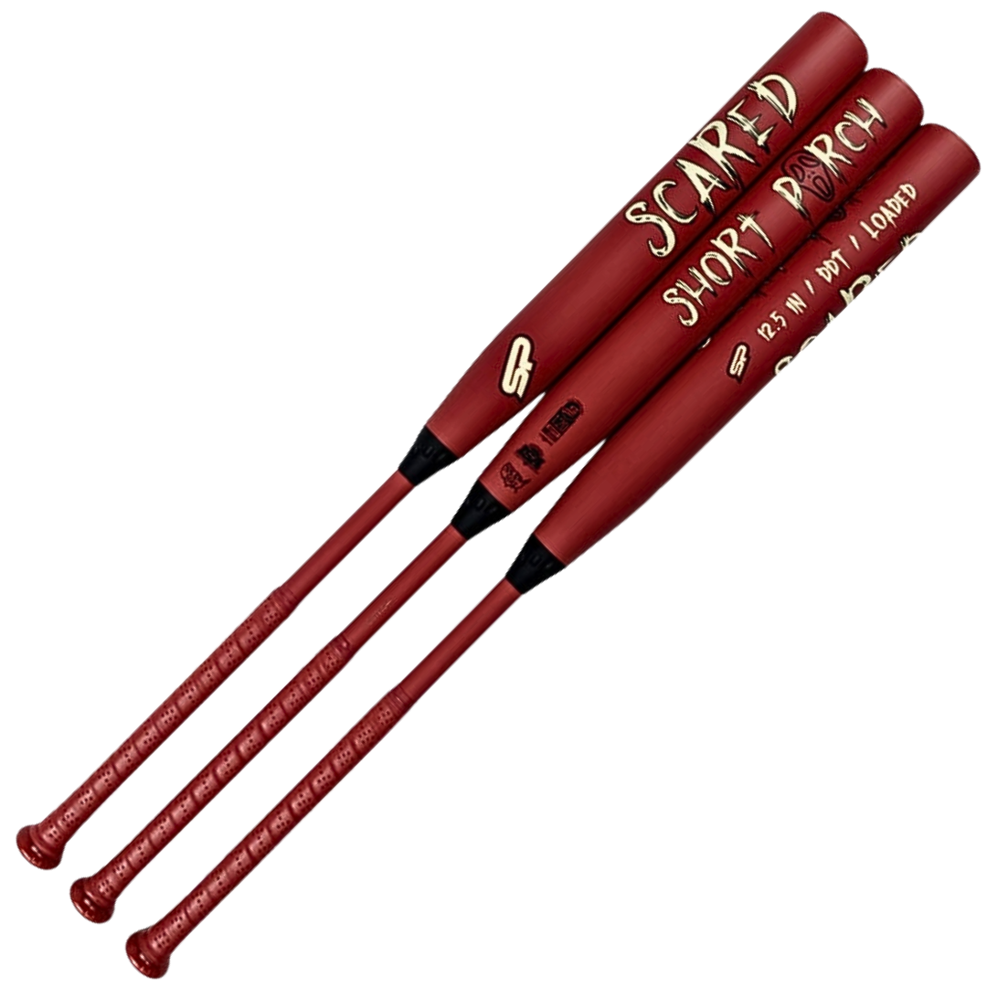 USSSA Scared Endloaded - Short Porch kevlar Slow Pitch Softball Bat - 2 piece 12.5in barrel