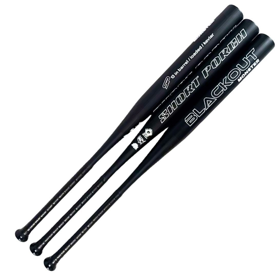 Short Porch Kevlar Monster - Senior Slow Pitch Softball Bat - 1-piece 13 inch