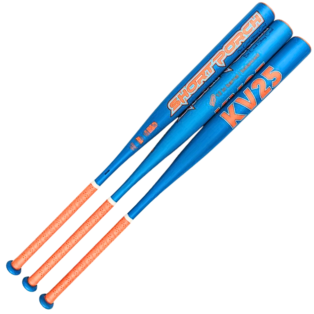 USSSA Short Porch Kevlar KV 25 Balanced Slow Pitch Softball Bat - 1-piece 12 in barrel