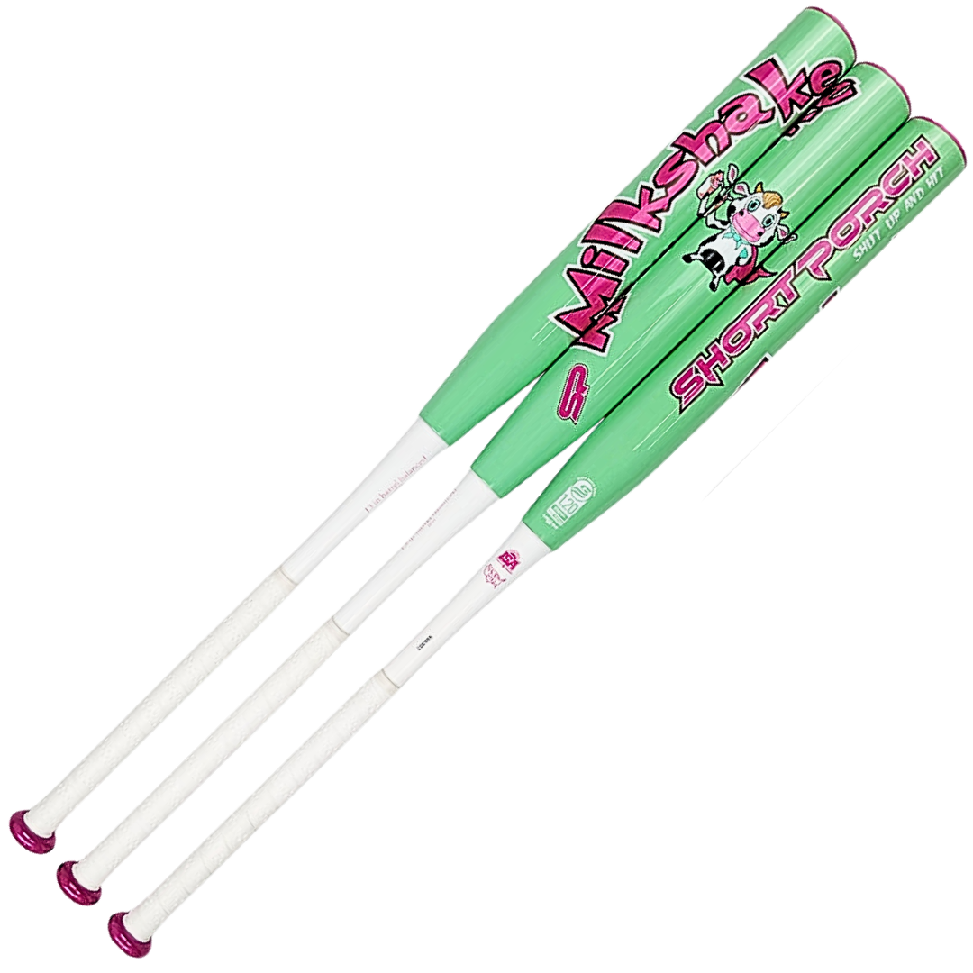 USSSA Kevlar Milkshake Balanced - Short Porch Slow Pitch Softball Bat - 2-piece 13in barrel