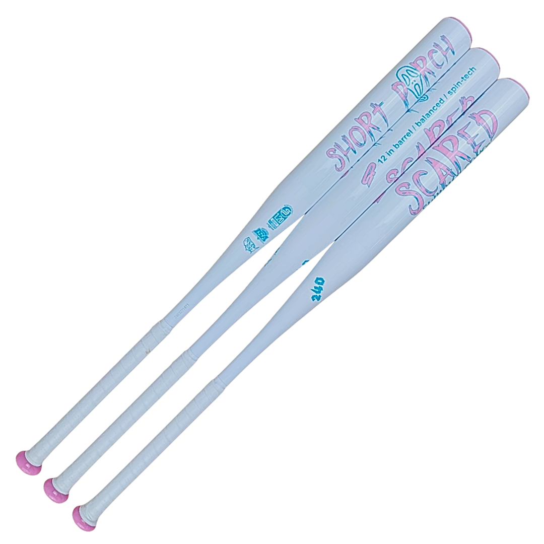 Summer Scared 1-pc Balanced | Short Porch USSSA Slow Pitch Softball Bat - 12 in