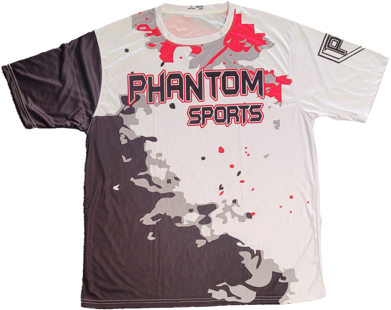 Red/White/Black Phantom Sports Jersey