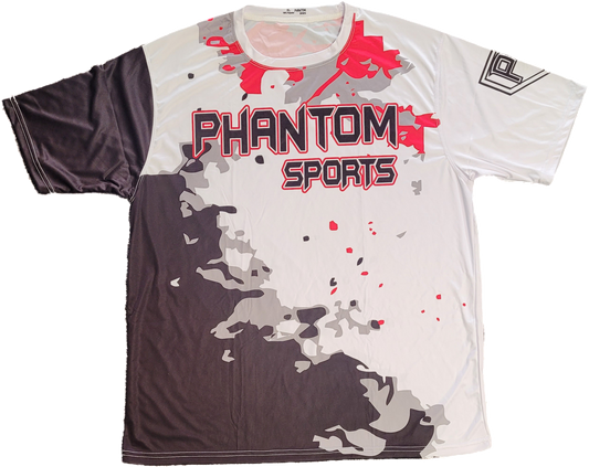 Red/White/Black Phantom Sports Jersey