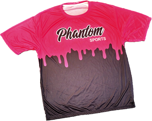 Phantom Sports Pink Drip Jersey