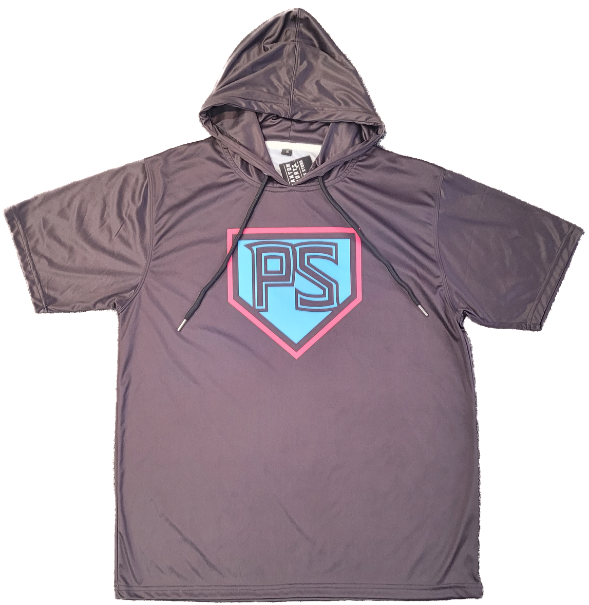 Cotton Candy Logo Short Sleeve Hoodie