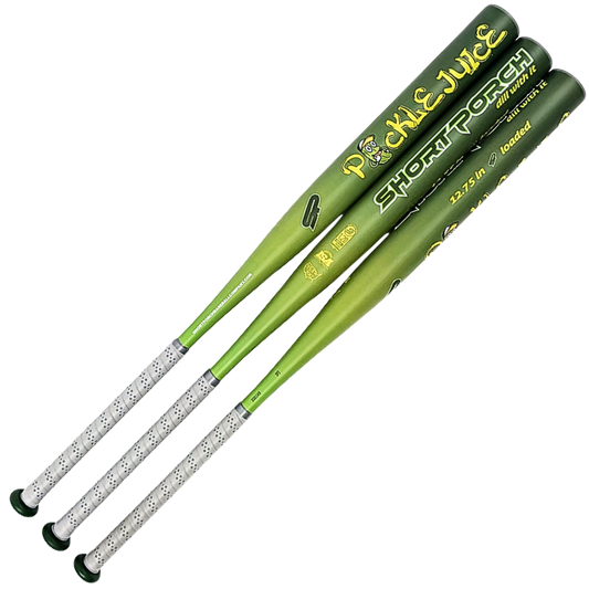 USSSA Pickle Juice Short Porch Slow Pitch Softball Bat
1-ріесе 12.75 in barrel