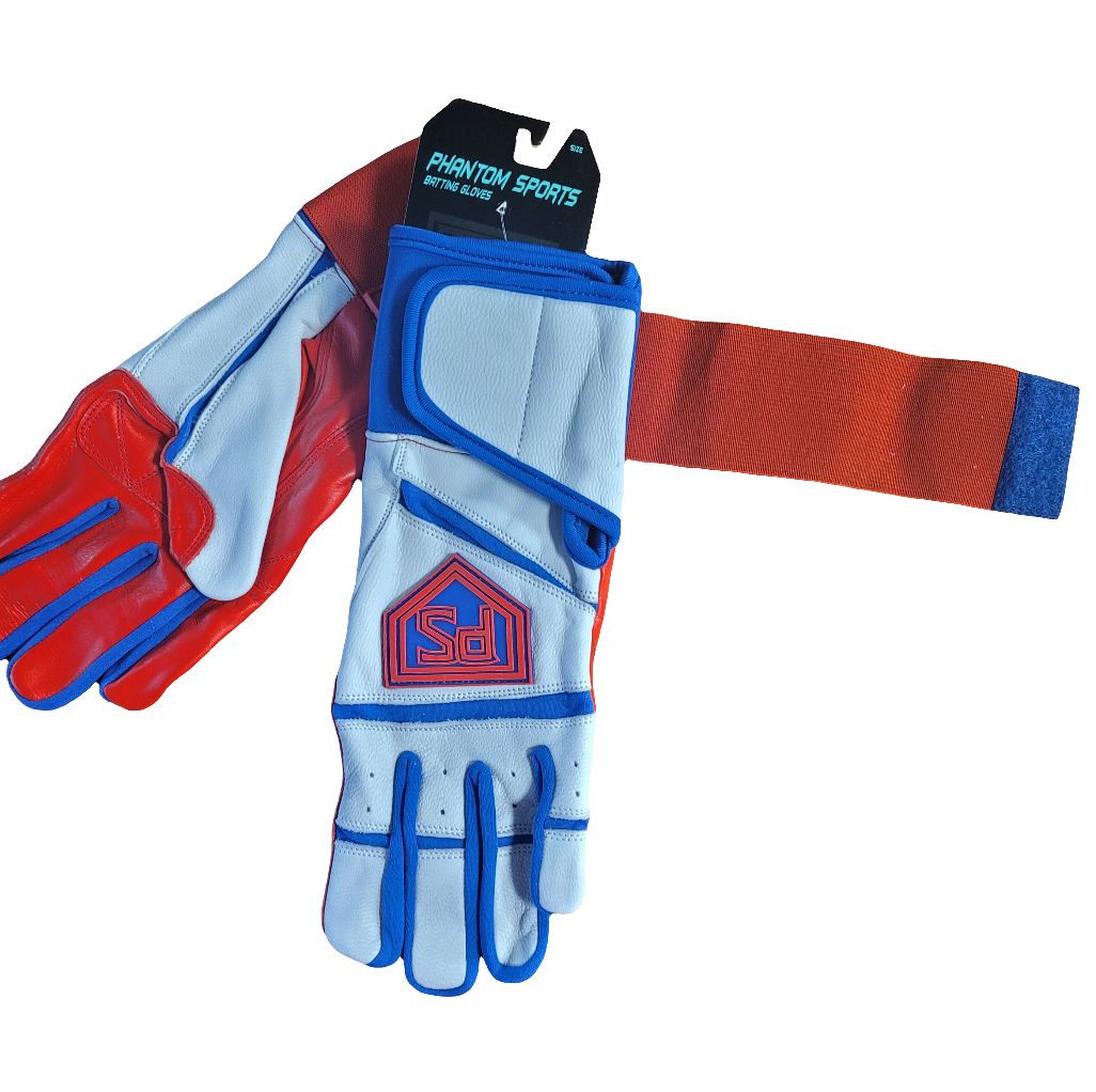 Phantom Sports Wrapped Wrist Batting Gloves