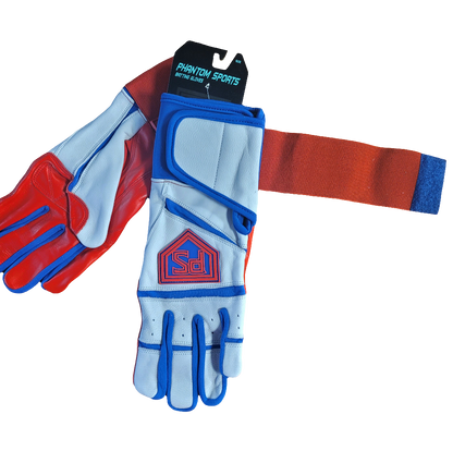 Phantom Sports Wrapped Wrist Batting Gloves