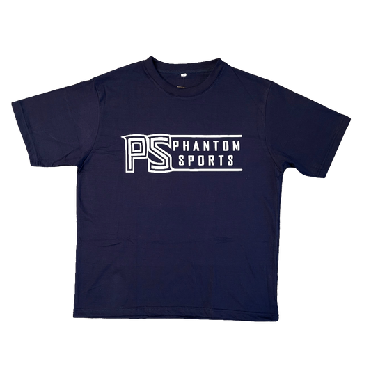 Phantom Sports Navy Tri-blend Cotton T-Shirt