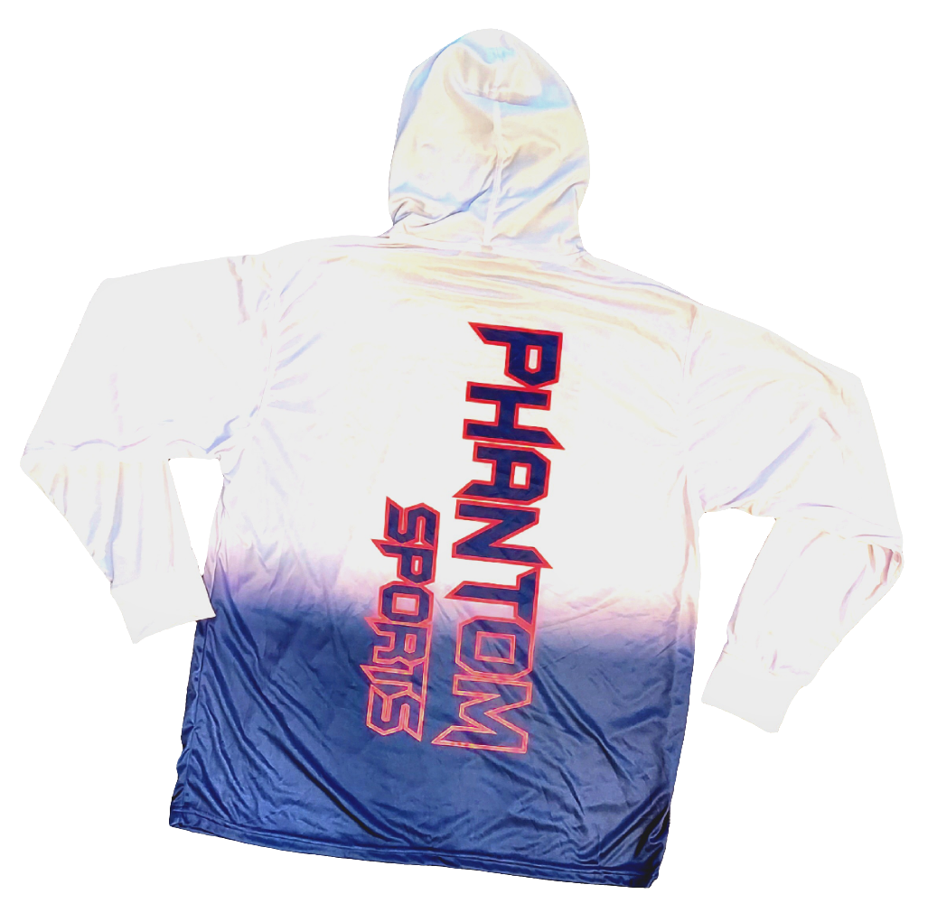 White Midnight Phantom Sports light weight hoodie