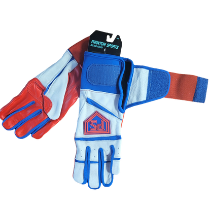 Phantom Sports Wrapped Wrist Batting Gloves