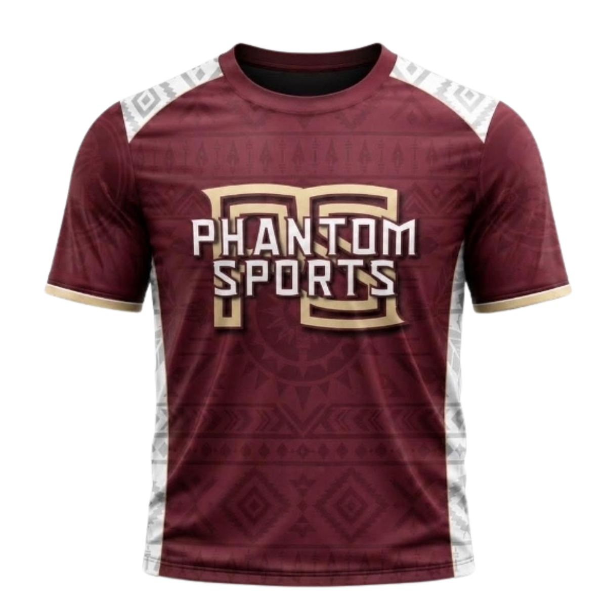 Phantom Sports Garnet and Gold Jersey
