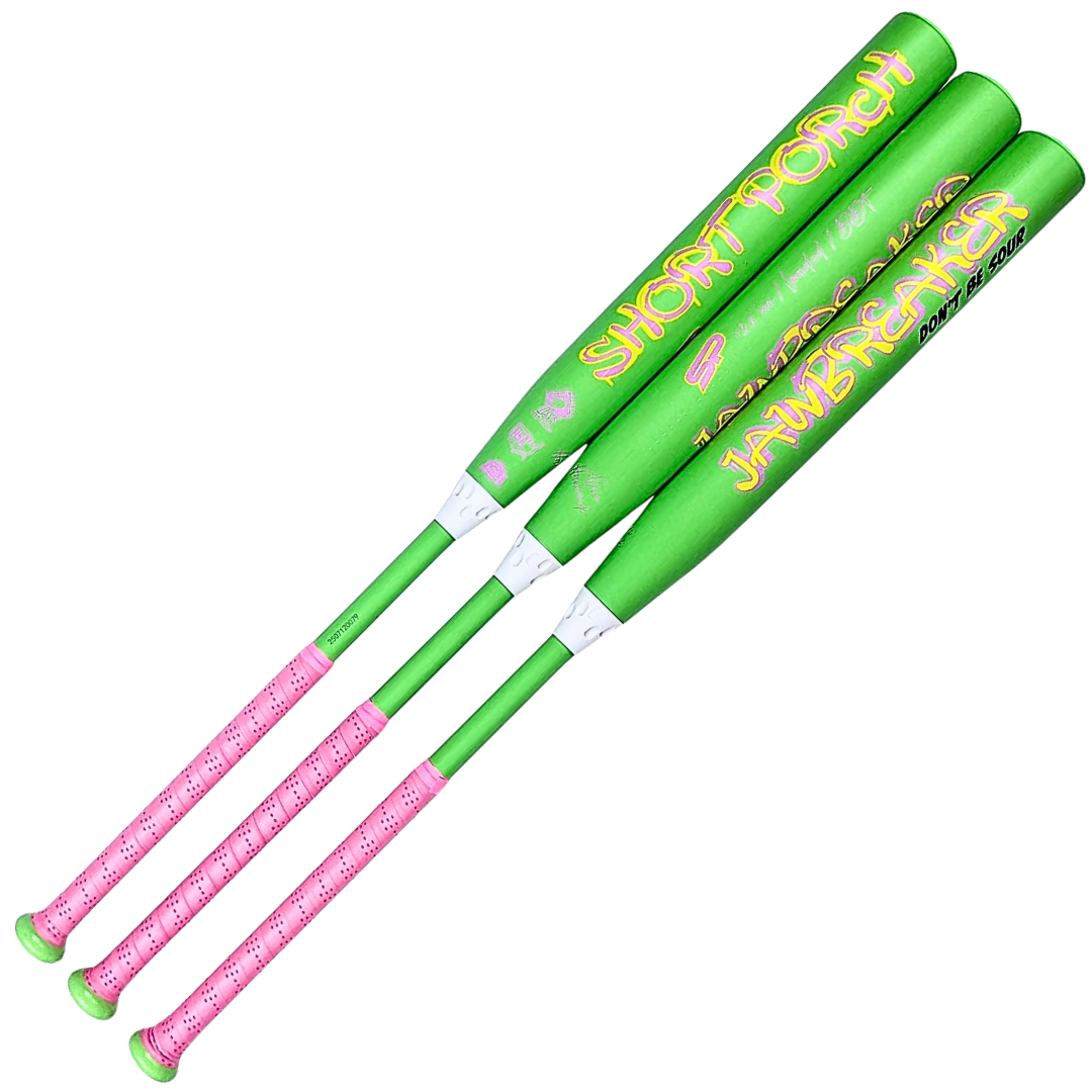 Jawbreaker DDT Short Porch Kevlar - Senior Slow Pitch Softball Bat - 2-piece - 12.5 in Barrel