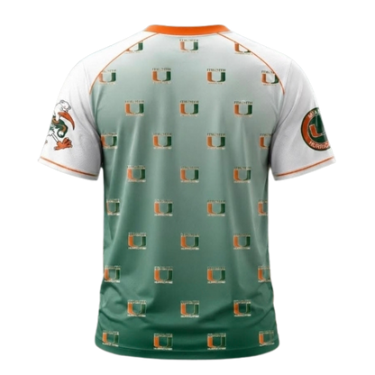 Phantom Sports Orange and Green Jersey