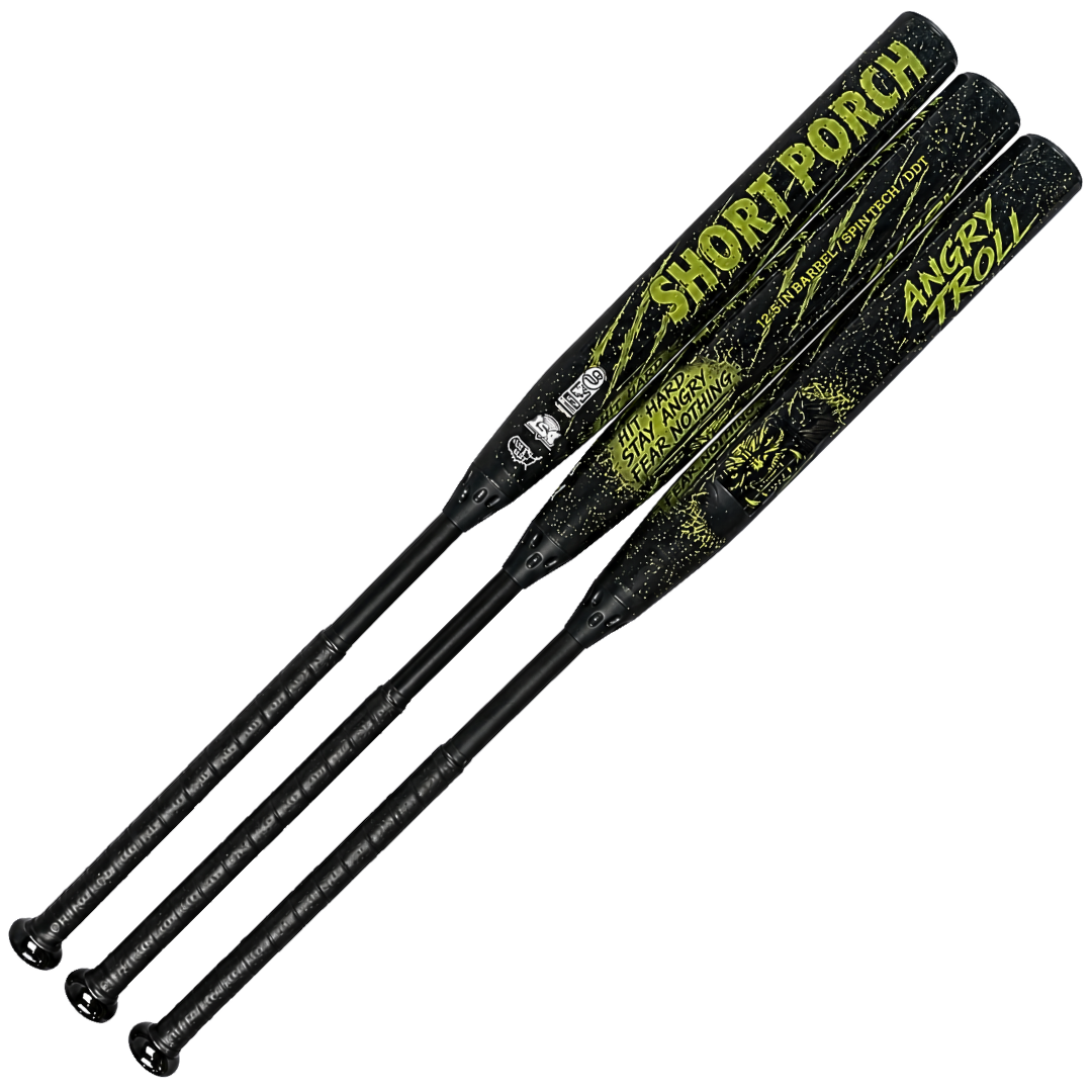 Angry Troll - Short Porch USSSA Slow Pitch DDT Softball Bat - 2-piece / 12.5 piece