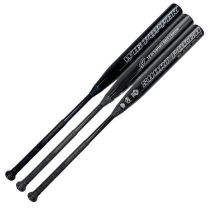 Short Porch Black Out with DDT Dave Velasquez signature - Senior Slow Pitch Softball Bat - 2-piece - 12in Barrel
