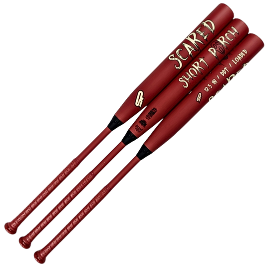 USSSA Scared Endloaded - Short Porch kevlar Slow Pitch Softball Bat - 2 piece 12.5in barrel