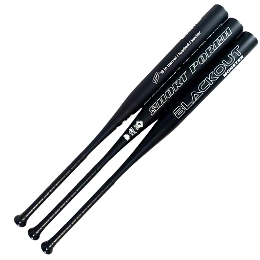 Short Porch Kevlar Monster - Senior Slow Pitch Softball Bat - 1-piece 13 inch