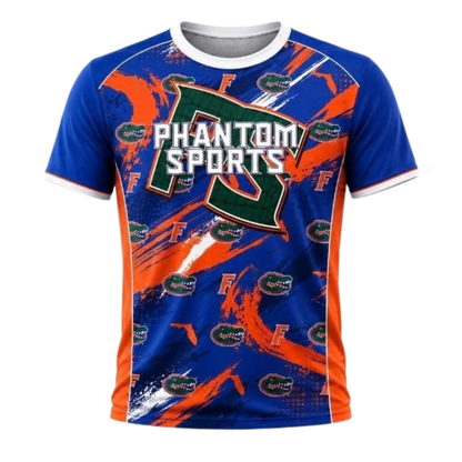 Phantom Sports Orange and Blue Jersey