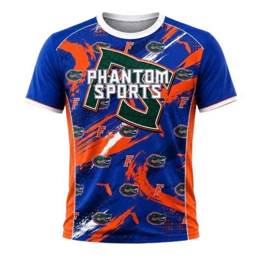 Phantom Sports Orange and Blue Jersey