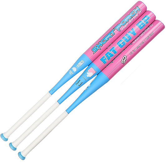 USSSA Fat Guy BP Kevlar with Spin Tech Endloaded - Short Porch Slow Pitch Softball Bat - 1-piece 13in barrel
