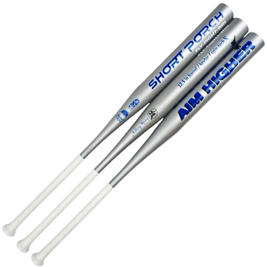 USSSA Aim High Anthony Muñoz Kevlar with Spin Tech Endloaded - Short Porch Slow Pitch Softball Bat - 1-piece 12.5 in barrel