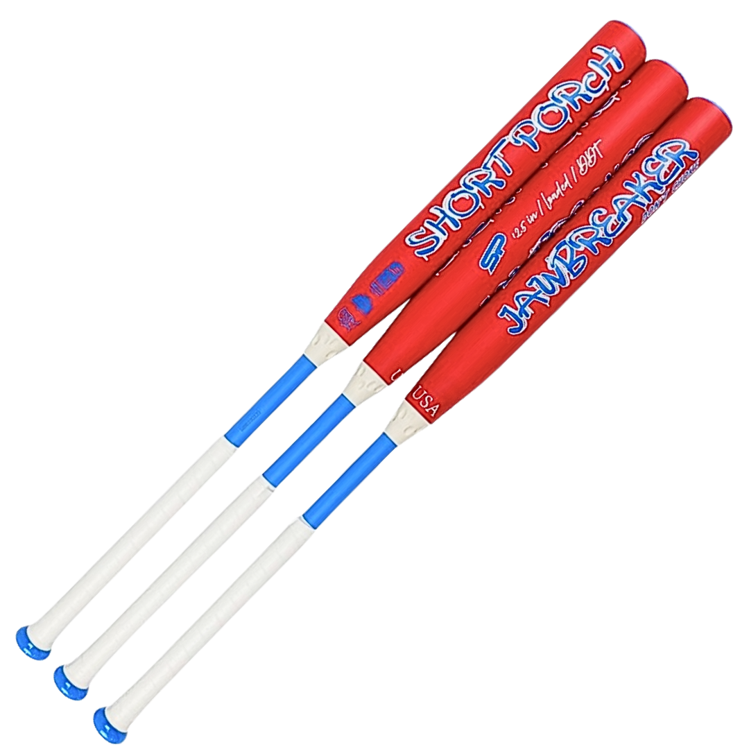 Short Porch USSSA "Bomb Pop" Jawbreaker Slow Pitch Softball Bat - 2 piece 12.5in barrel