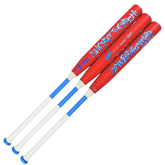 Short Porch USSSA "Bomb Pop" Jawbreaker Slow Pitch Softball Bat - 2 piece 12.5in barrel