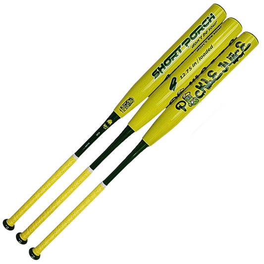 Pickle Juice Endloaded - Short Porch Slow Pitch Softball Bat - 2 piece 12.75in barrel