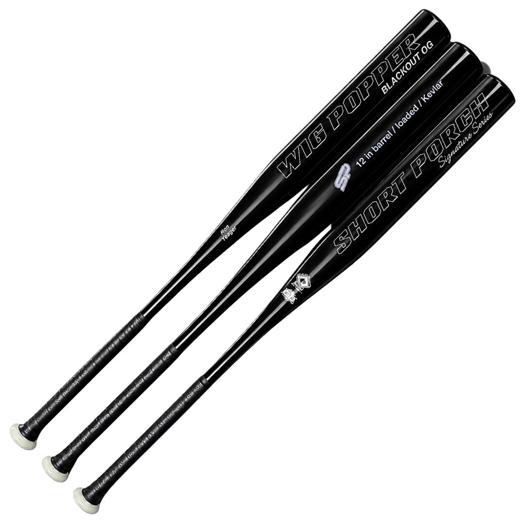 2026 OG Blackout Wig Popper <Ron Yeager signature> - 1-piece/12 in - Short Porch Senior Slow Pitch Softball Bat - .5 load Power barrel
