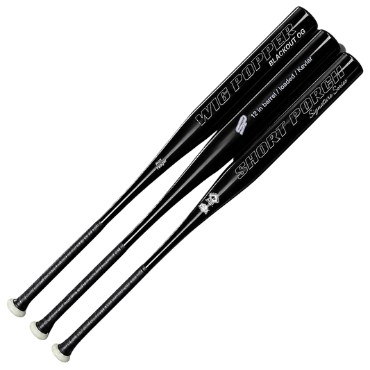 2026 OG Blackout Wig Popper <Ron Yeager signature> - 1-piece/12 in - Short Porch Senior Slow Pitch Softball Bat - .5 load Power barrel